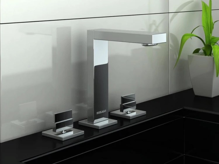 Excelent Kohlman bateria umywalkowa dwuuchwytowa chrom -   QB200H