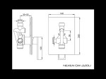 Nexen Kohlman bateria prysznicowa chrom – QW220U