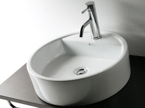 Bali Bathco umywalka nablatowa fi 480 mm - 0006