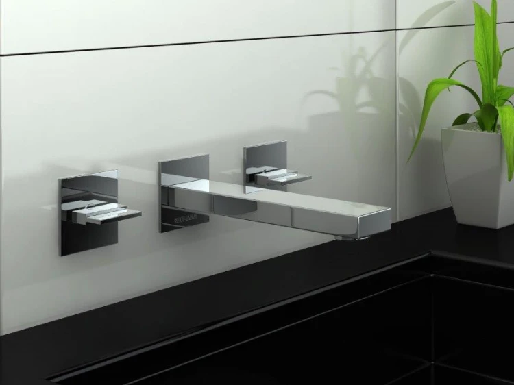Excelent Kohlman bateria umywalkowa ścienna chrom -  QW190H