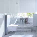 Monolith Geberit moduł sanitarny do WC wiszącego H101 szkło białe/aluminium - 131.022.SI.5