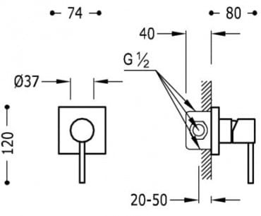 max-tres-bateria-podtynkowa-natryskowa-jednodrożna-06217702