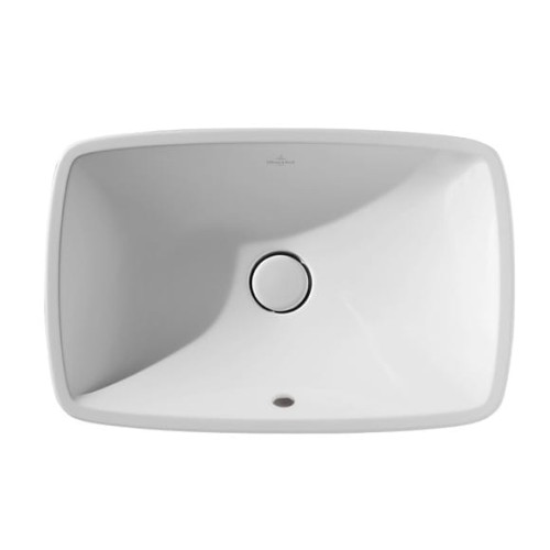 Loop&Friends V&B umywalka nablatowa 585x380 cm z przelewem white alpin ceramicplus - 5154 00 R1