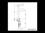 Axis Kohlman bateria umywalkowa chrom - QB170N