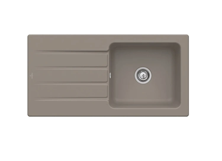 Architectura 60 Premiumline V&B zlewozmywak ceramiczny 510x1000 korek manualny timber (mat) - 33601TR