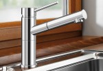 Alta-S-F Compact Blanco bateria zlewozmywakowa podokienna chrom - 518413