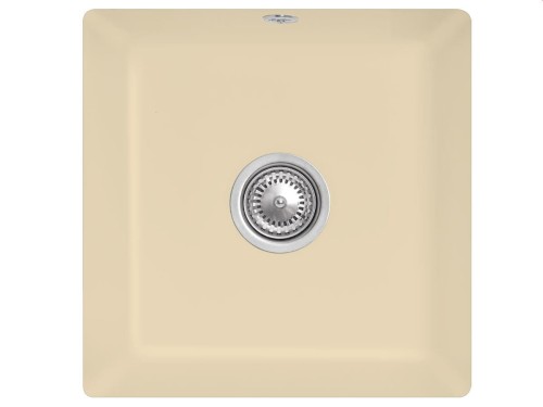 Subway SU 50 Classicline V&B zlewozmywak ceramiczny 440x440mm korek manualny sand (mat) - 332501I5