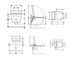 AquaClean Tuma Comfort Geberit urządzenie WC z funkcją higieny intymnej Szkło/Biały - 146.292.SI.1