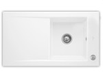 Timeline 50 Flat V&B zlewozmywak ceramiczny na równi z blatem 475x865 white alpin - 33072FR1