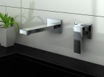 Excelent Kohlman bateria umywalkowa ścienna chrom -  QW180H aranz