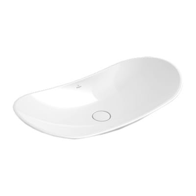 My Nature Villeroy&Boch umywalka stojąca na blacie 810x410mm white alpin ceramicplus - 4110 80 R1