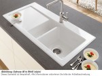 Subway 60 Classicline zlewozmywak ceramiczny V&B 510x1000 korek manualny lewy ivory (mat) – 677001FU
