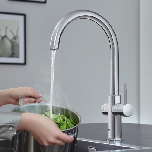 Red Duo Grohe bateria kuchenna z boilerem - 30083 001