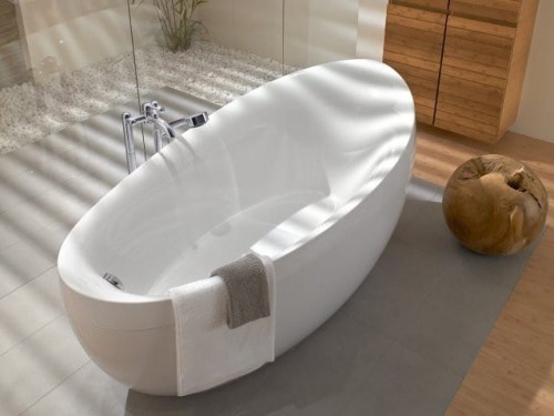 Aveo New Generation Villeroy & Boch wanna owalna 190 x 95 cm Quaryl - UBQ194AVE9PDV-01