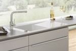Timeline 50 Flat V&B zlewozmywak ceramiczny na równi z blatem 475x865 snow white - 33071FKG
