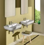 Sfera Catalano umywalka ceramiczna 65x48 cm biała - 165BSF00