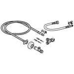 Zestaw przyłączeniowy Geberit AquaClean do spłuczek Sigma i Omega H112 - 249.801.00.1