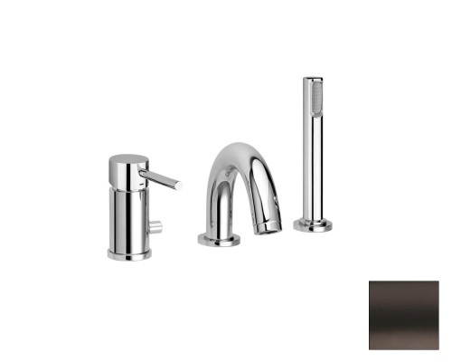 Light Paffoni Bateria wannowa czarny mat - LIG047NO