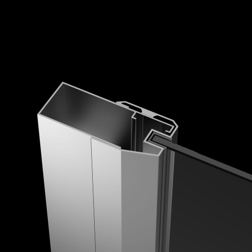 Profil Eos II DWD+S U +4cm - do montażu od strony profilu przyściennego ścianki bocznej - P01-111197001