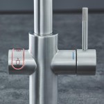 Red New Duo Grohe bateria kuchenna z boilerem - 30327 DC1