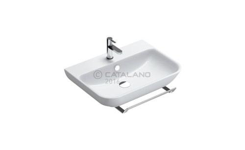 Sfera Catalano umywalka ceramiczna 65x48 cm biała - 165BSF00