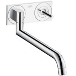 Hansgrohe jednouchwytowa bateria kuchenna podtynkowa z wylewką teleskopową - 38815000