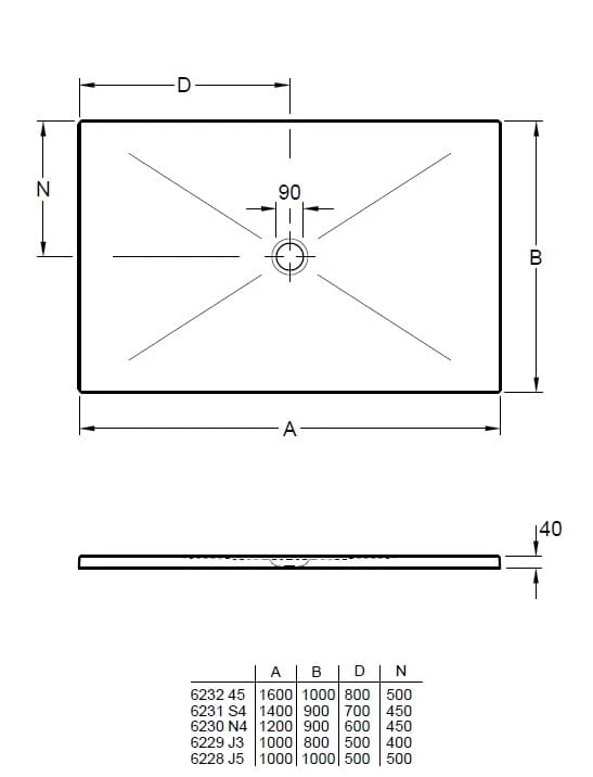 Subway Infinity V&B brodzik ceramiczny kwadratowy 100x100 - 6228J501