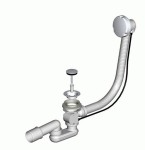 Syfon wannowy McAlpine z korkiem automatycznym (560100210) - AMC70