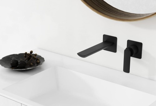 Experience bateria umywalkowa podtynkowa czarny mat - QW180EB