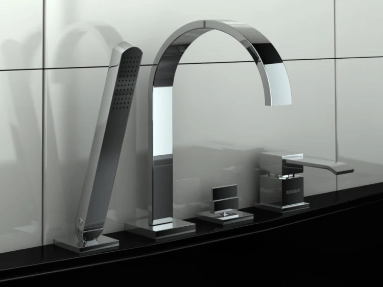 Axis Kohlman bateria wannowa czterootworowa chrom - QB244N