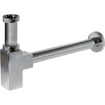 Syfon Tres dekoracyjny prostokątny chrom - 1.34.634.20