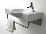 Venezia Bathco umywalka nablatowa 74x347x12 - 0024