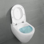 Subway 2.0. V&B zestaw miska WC wisząca 56 cm white alpin z deską wolnoopadającą – 5614 R2 01