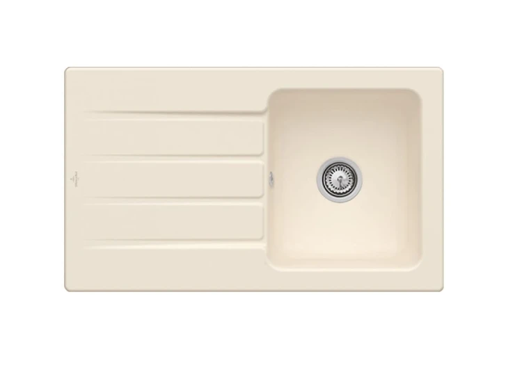 Architectura 50 Classicline V&B zlewozmywak ceramiczny 510x860 korek manulany ivory (mat) - 335001FU