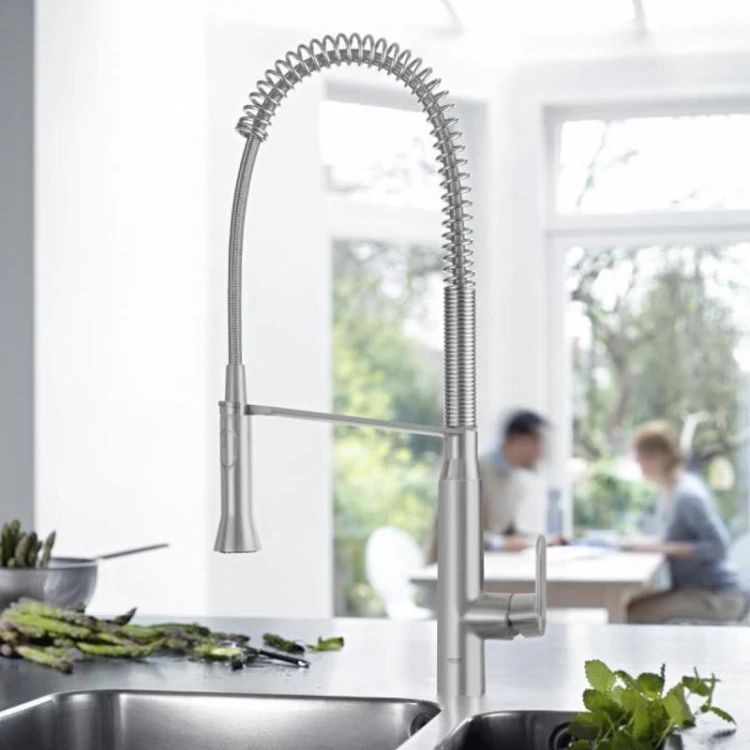 K7 Grohe bateria zlewozmywakowa wysoka sprężyna h:539 mm chrom - 31379 000