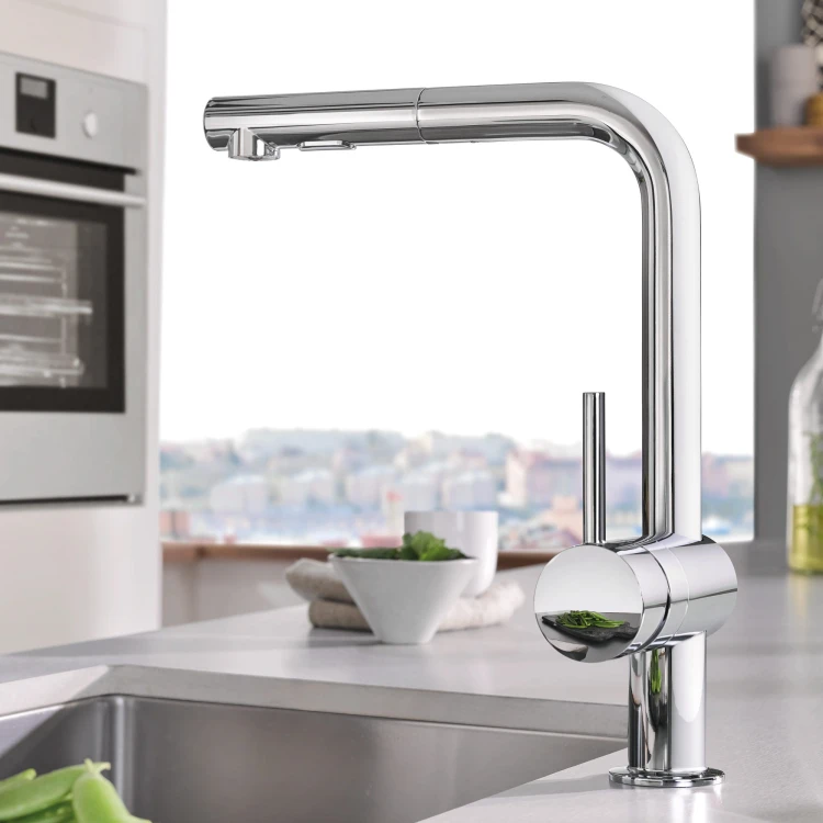 Minta Grohe bateria zlewozmywakowa ze zraszaczem chrom - 30274 000