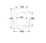 Subway 2.0 V&B deska WC wolnoopadająca SlimSeat - 9M78 S1 01