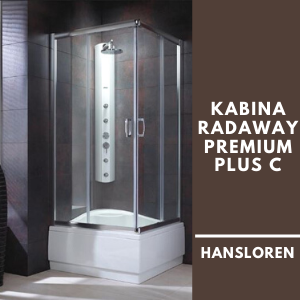 Bardzo mała łazienka z prysznicem Radaway Premium Plus C