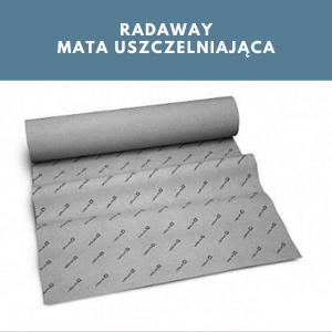 Mata uszczelniająca do odpływu liniowego Radaway