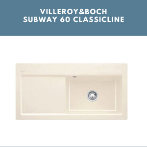 Zlewozmywak retro z ociekaczem - Villeroy&Boch Subway Classicline