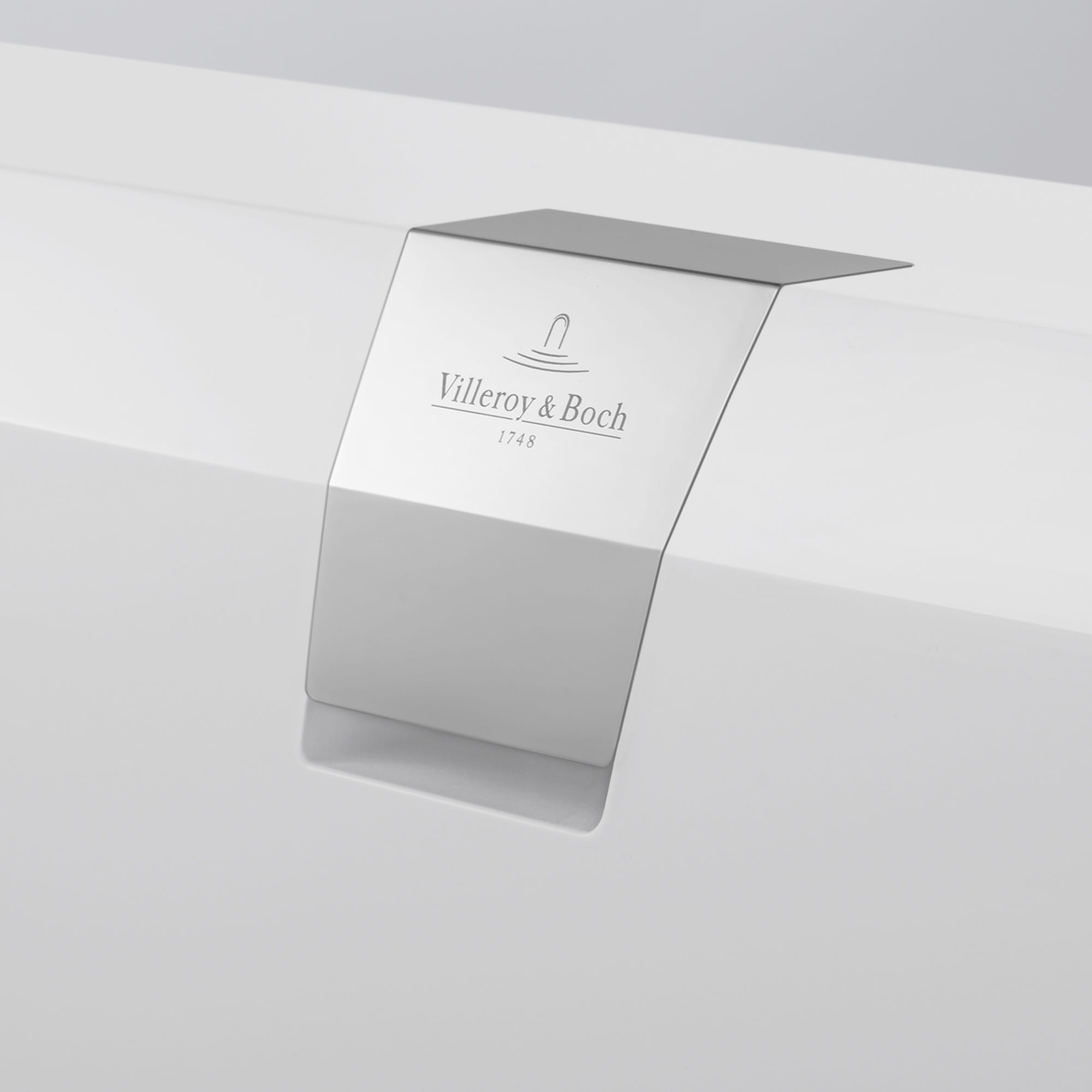 Squaro Edge Duo 12 Villeroy&Boch wanna prostokątna quaryl 1700x750 biała - UBQ 170 SQE 2DV-01