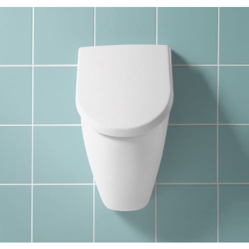 Subway Villeroy&Boch pisuar 285x535x315 z otworami na pokrywę white alpin - 75130101