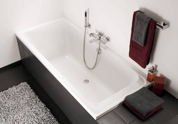 Architectura Duo wanna prostokątna 170x80 biała - UBA 178 ARA 2V-01