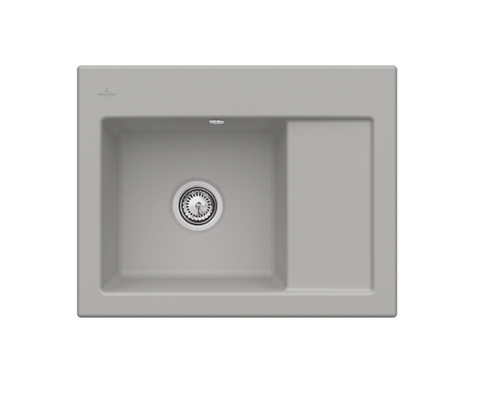 Subway 45 Compact Classicline V&B zlew ceramiczny 650x510mm KM lewy fossil - 331201KD