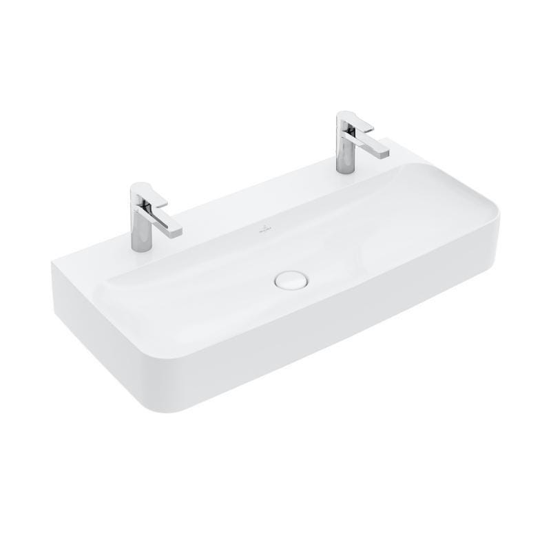Finion Villeroy&Boch Umywalka (szlifowany spód) prostokątna 1000 x 470 mm White Alpin CeramicPlus - 41681LR1
