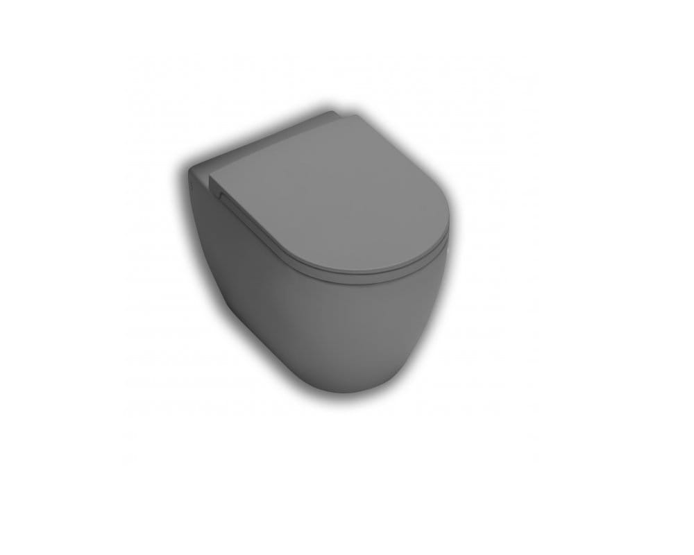 Fusion Hatria miska wc stojąca gray antracyt - Y1HT08