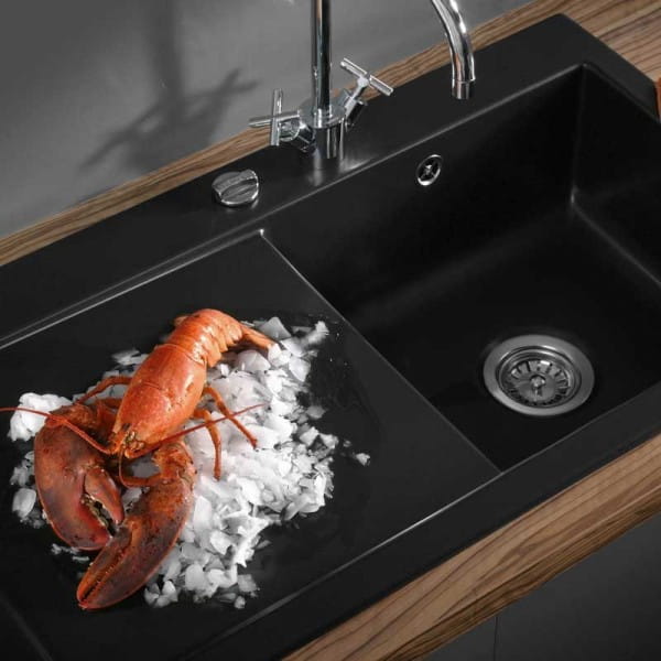Mera 90 SystemCeram zlewozmywak ceramiczny 510x900 lewy - 5075