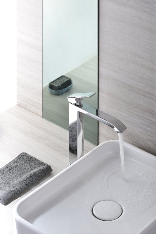 Level Paffoni baterai umywalkowa wysoka chrom