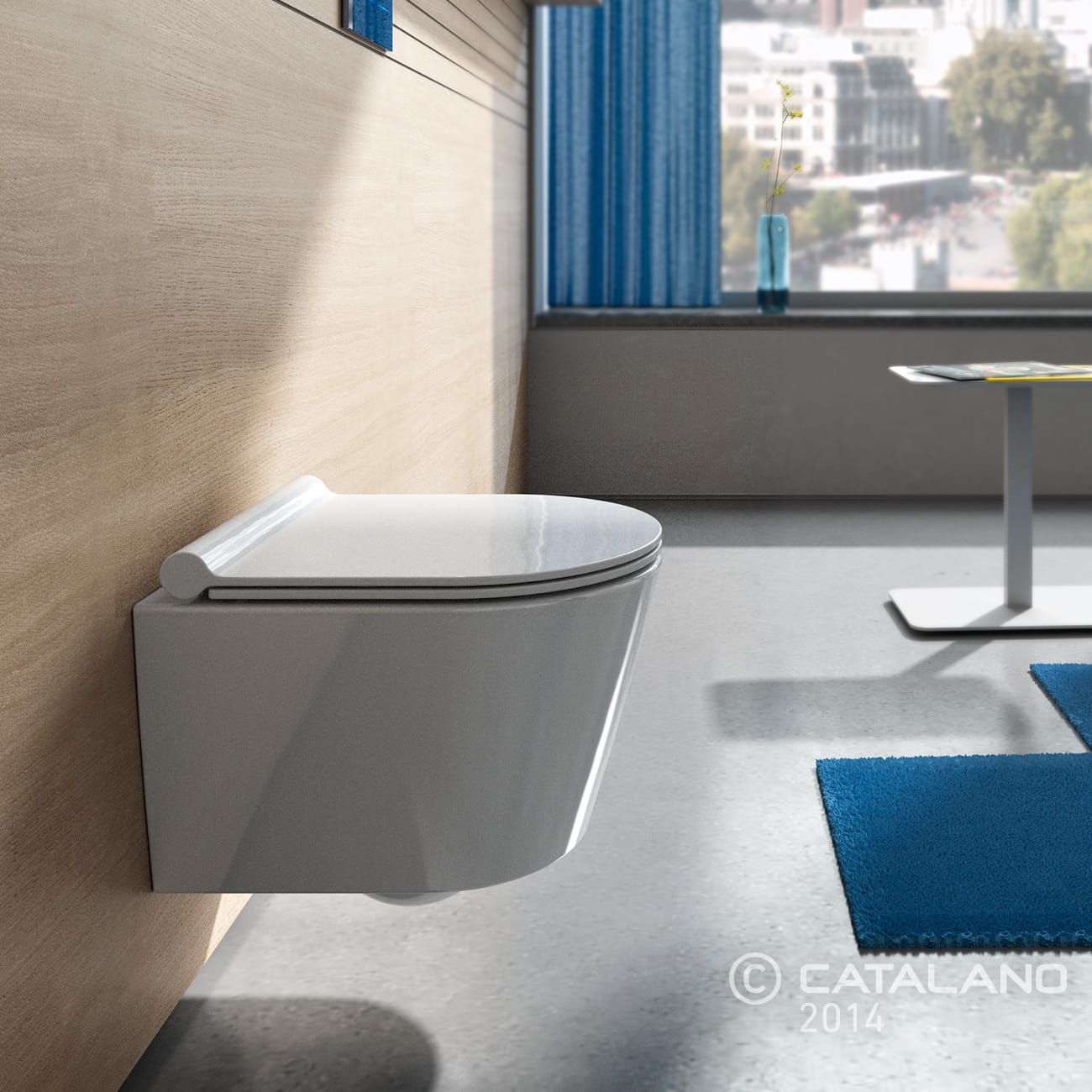 Zero Catalano miska WC wisząca 46x35 biała - 0111460001