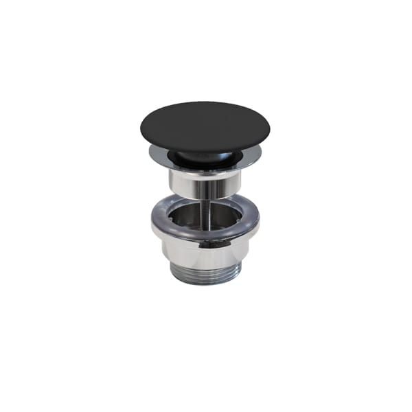 Korek Catalano do umywalki ceramiczny czarny mat - 5POSCNS